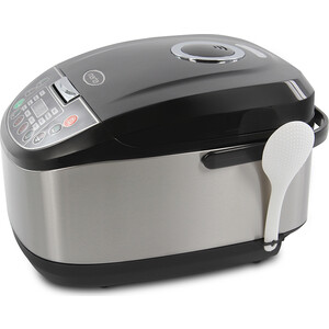 Мультиварка MARTA MT-4330 860 W, сталь, утолщенная чаша 5 л, керамическое покрытие, 31 программа (11 автоматических, 20 ручных), Мультиповар, ШЕФ-повар (изменение программ) LED-дисплей, отсрочка старта 24 ч, подогрев до 24 ч, отключение подогрева