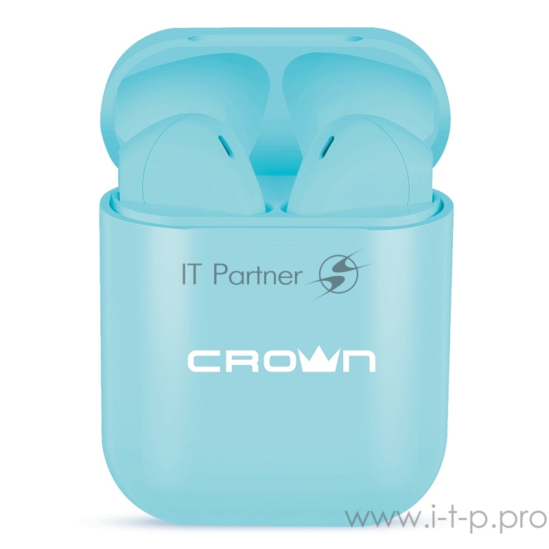 Полностью беспроводные наушники CROWN CMTWS-5005 blue