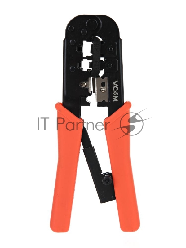Обжимной инструмент VCOM NT082 Клещи обжимные (кримпер), для разъемов 6p6c,8p8c, с фиксатором