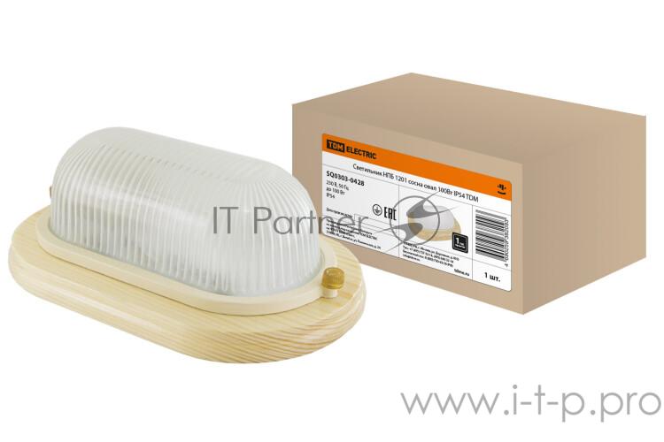 Светильник НПБ1201 сосна овал 100Вт IP54 | SQ0303-0428 | TDM
