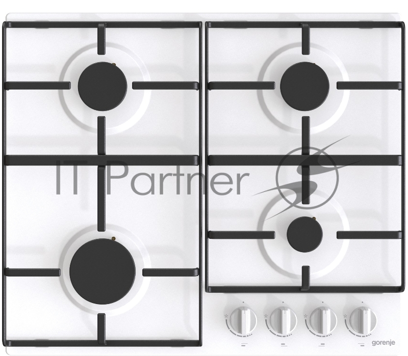Газовая варочная поверхность Gorenje G640EW белый
