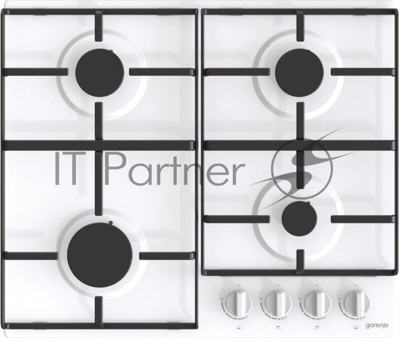 Газовая варочная поверхность Gorenje G640EW белый