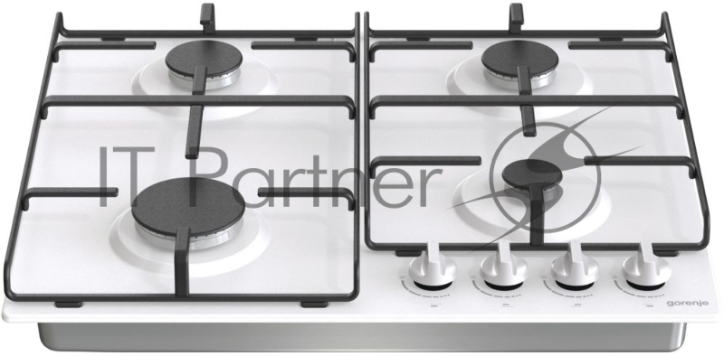 Газовая варочная поверхность Gorenje G640EW белый