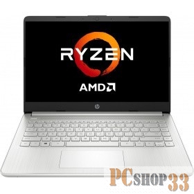 Ноутбук 14 IPS FHD HP 14s-fq0037ur silver (AMD Ryzen 3 4300U/8Gb/512Gb SSD/noDVD/VGA int/W10) (24C09EA)