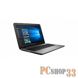 Ноутбук HP 15-ay500ur Pentium N3710/4Gb/500Gb/DVD-RW/AMD Radeon R5 M430 2Gb/15.6/FHD (1920x1080)/Windows 10 64/silver/WiFi/BT/Cam/2670mAh