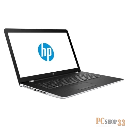 Ноутбук HP 17-bs029ur <2CT40EA> i3-7100U (2.4)/8Gb/1TB/17.3 FHD/Int Intel HD/DVD-RW/DOS (Natural Silver)