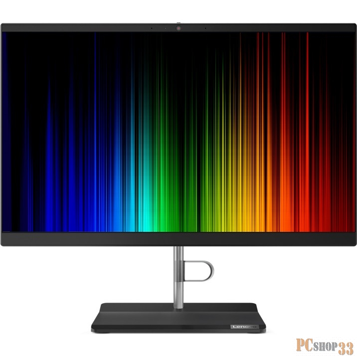Моноблок Lenovo V50a-22IMB All-In-One 21.5 i5-10400T, 8GB, 1TB 5400RPM, 256GB SSD M.2, Intel UHD 630, WiFi, BT, DVD-RW, USB KB&Mouse, NoOS, 1Y OS