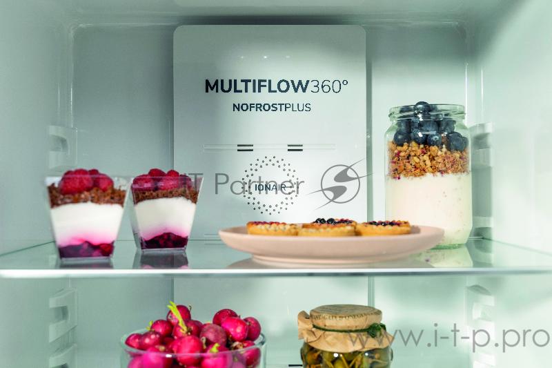 Холодильник GORENJE NRK 6191 PW4, 185x60x59.2, 203/99 л, No Frost Plus, режим Эко, FastFreeze, нижняя морозильная камера, белый