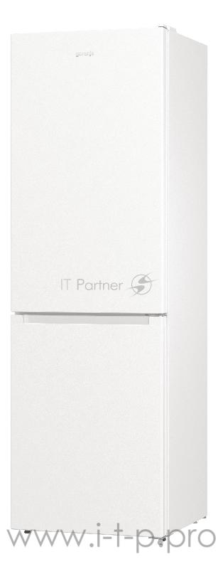 Холодильник GORENJE NRK 6191 PW4, 185x60x59.2, 203/99 л, No Frost Plus, режим Эко, FastFreeze, нижняя морозильная камера, белый