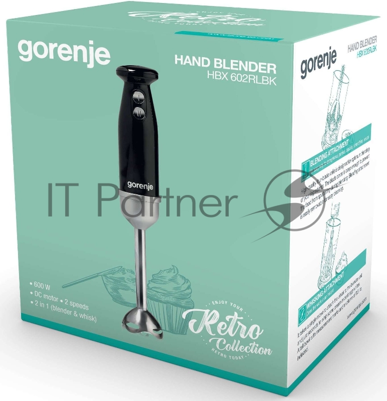 Блендер Gorenje HBX602RLBK