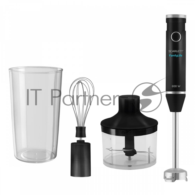 Блендер погружной Scarlett SC-HB42F63 800Вт черный