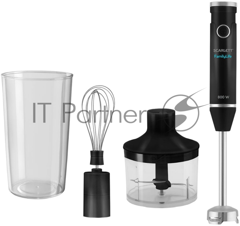 Блендер погружной Scarlett SC-HB42F63 800Вт черный