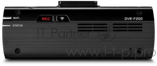 Видеорегистратор Alpine DVR-F200 черный 2Mpix 1080x1920 1080p 140гр. GPS карта в комплекте:16Gb