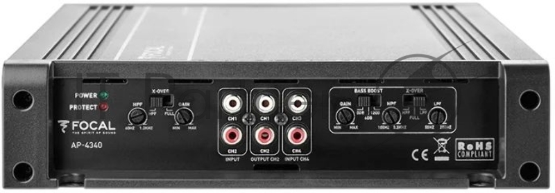 Усилитель автомобильный Focal AP-4340 четырехканальный