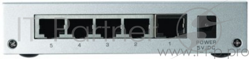 Коммутатор ZYXEL GS-105B V3 5-Port Desktop Gigabit Switch