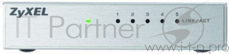 Коммутатор ZYXEL GS-105B V3 5-Port Desktop Gigabit Switch