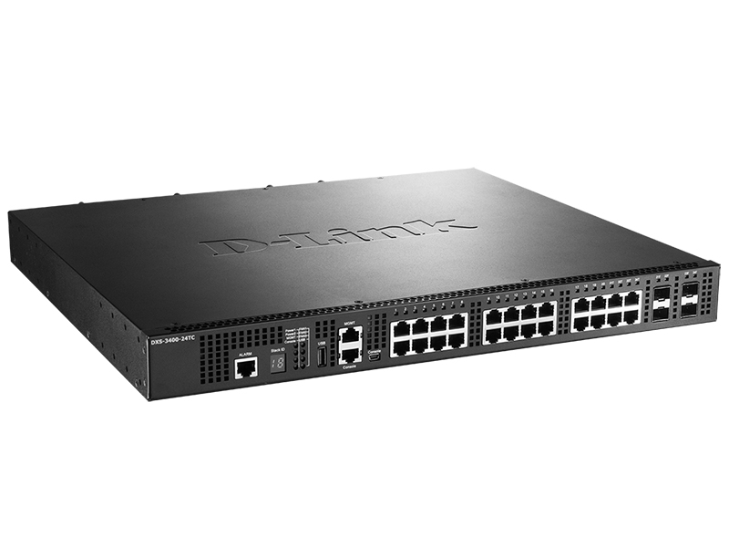 Коммутатор D-Link DXS-3400-24TC/A1ASI управляемый 19U 20x10GBASE-T 4x10GBASE-T/SFP+