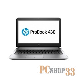 Ноутбук HP Probook 430 <W4N69EA> i5-6200U (2.3)/4Gb/128Gb SSD/13.3HD AG/Int:Intel HD 520/Cam HD/BT/FPR/Win7 Pro + Win10 Pro