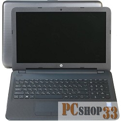 Ноутбук HP15 15-ac121ur 15.6 1366x768, Intel Core i3-5005U 2GHz, 4Gb, 500Gb, привода нет, AMD M330 1Gb, WiFi, Cam, DOS, черный
