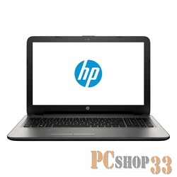 Ноутбук HP 15-ac135ur Core i5 4210U/4Gb/500Gb/DVD-RW/Intel HD Graphics 4400/15.6/HD (1366x768)/Free DOS/silver/WiFi/BT/Cam/2620mAh