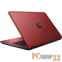 Ноутбук HP15 15-ba022ur 15.6 1920x1080, A8-7410, 2.2GHz, 6Gb, 500Gb, DVD-RW, AMD M430 2Gb, WiFi, BT, Cam, Win10, эксклюзив, красный