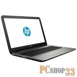 Ноутбук HP 15-ba590ur A6 7310/4Gb/500Gb/UMA AMD Graphics/15.6/FHD (1920x1080)/Windows 10 64/silver/WiFi/BT/Cam/2670mAh