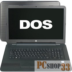 Ноутбук HP 17-x002ur Core i5 6200U/4Gb/500Gb/DVD-RW/AMD Radeon R5 M430 2Gb/17.3/HD+ (1600x900)/Free DOS/black/WiFi/BT/Cam/2700mAh