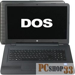 Ноутбук HP 17-x008ur <X5C43EA> Pentium N3710 (1.6)/4Gb/500Gb/17.3 HD+/AMD R5 430 2Gb/DVD-SM/DOS (Black)
