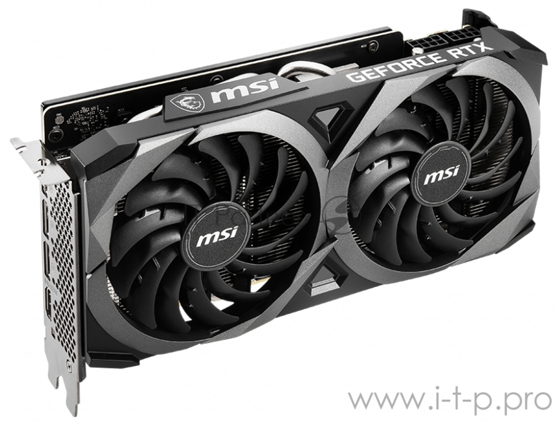 Видеокарта MSI PCI-E 4.0 RTX 3070 VENTUS 2X OC NVIDIA GeForce RTX 3070 8192Mb 256 GDDR6 1800/14000/HDMIx1/DPx3/HDCP Ret