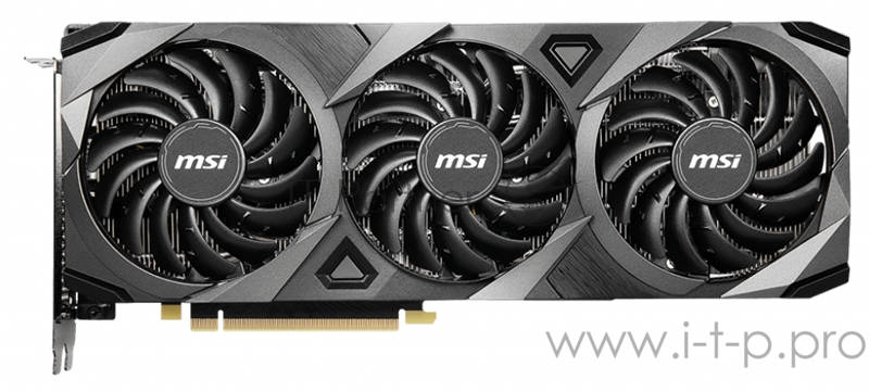 Видеокарта MSI PCI-E 4.0 RTX 3070 VENTUS 3X OC NVIDIA GeForce RTX 3070 8192Mb 256 GDDR6 1800/14000/HDMIx1/DPx3/HDCP Ret