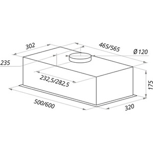 Кухонная вытяжка MAUNFELD Crosby Push 50 белый