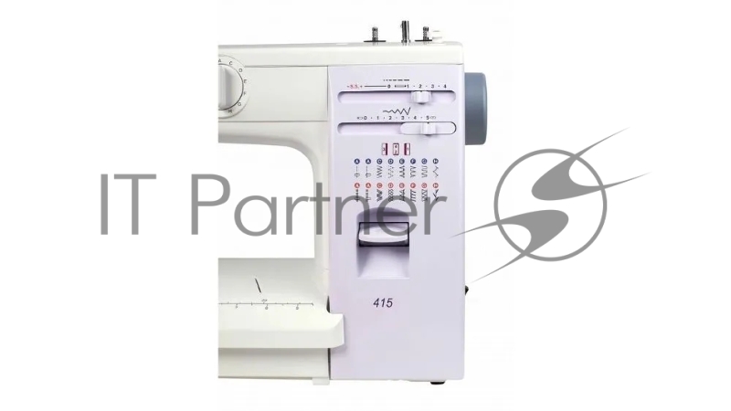 Швейная машина Janome 41515 операций, вертикальный качающийся челнок, полуавтоматическое выполнение петли, автоматический нитевдеватель, регулировка длины стежка до 4 мм, ширины зигзага до 5 мм, регулятор натяжения верхней нити, рычаг обратного хода