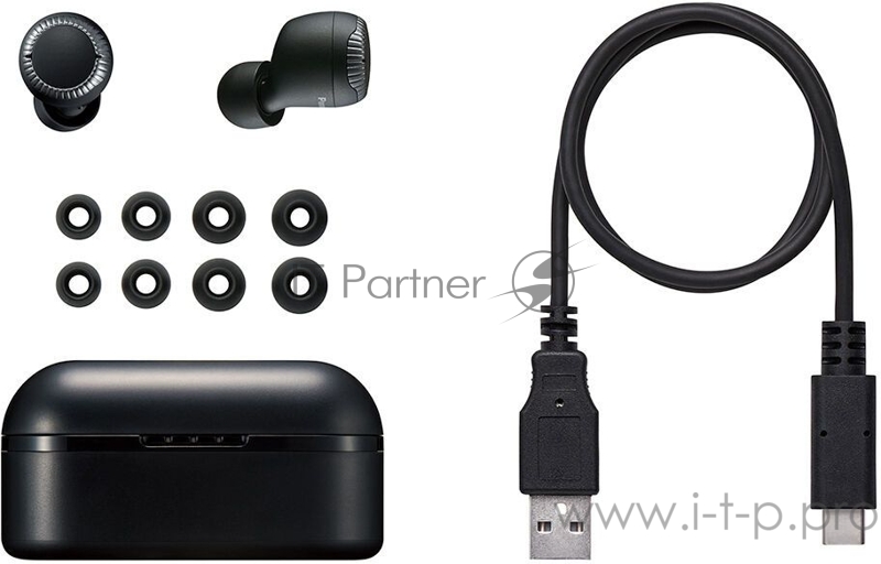 Гарнитура вкладыши Panasonic RZ-S300WGE-K черный беспроводные bluetooth в ушной раковине