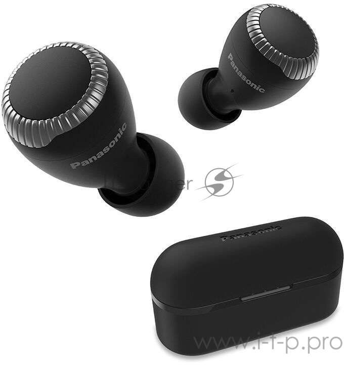 Гарнитура вкладыши Panasonic RZ-S300WGE-K черный беспроводные bluetooth в ушной раковине