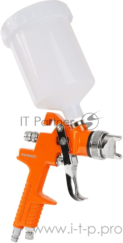 Краскораспылитель Patriot HVLP 1.4A 130л/мин соп.:1.4мм бак:0.6л
