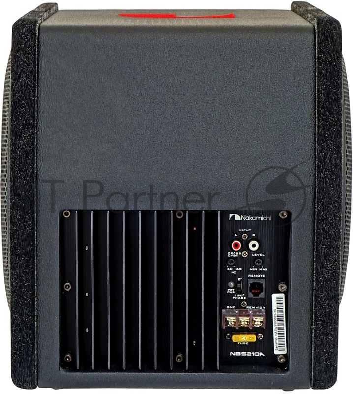 Сабвуфер автомобильный Nakamichi NAK-NBS210A 200Вт активный (25см/10)