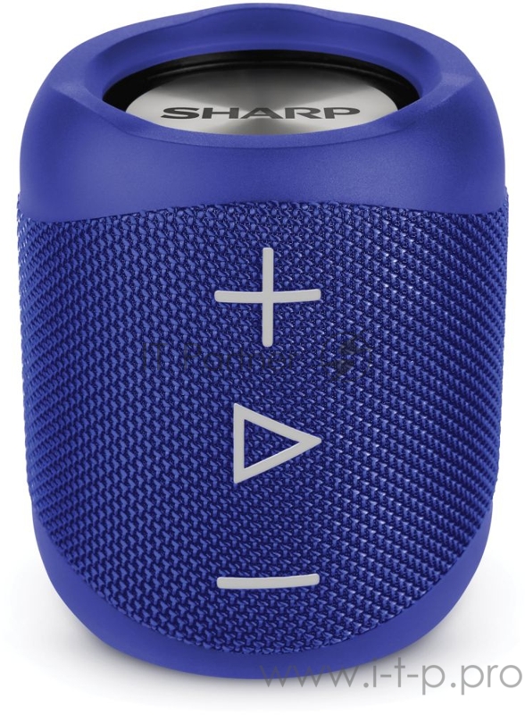 Колонка порт. Sharp GXBT180BL синий 14W 1.0 BT/3.5Jack/USB