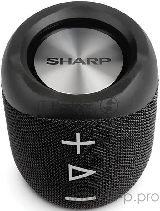 Колонка порт. Sharp GXBT180BK черный 14W 1.0 BT/3.5Jack/USB