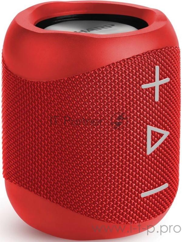 Колонка порт. Sharp GXBT180RD красный 14W 1.0 BT/3.5Jack/USB