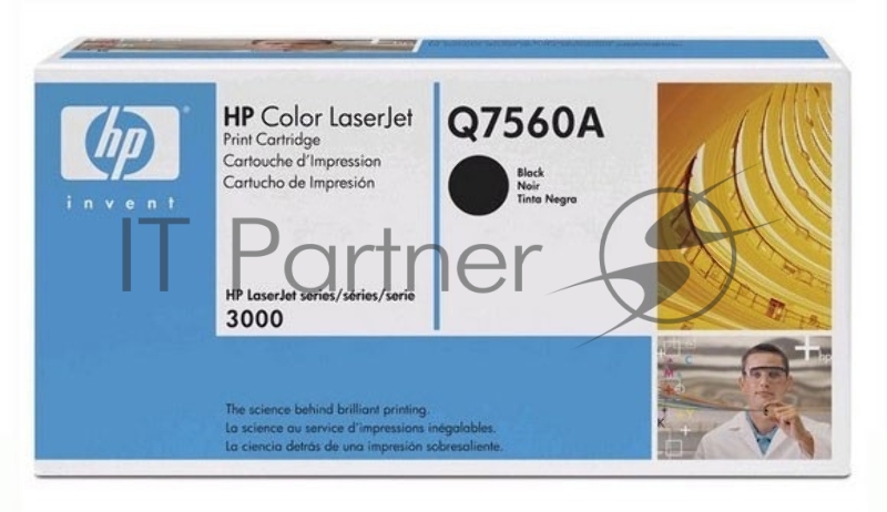 Расходные материалы HP Q7560A Картридж ,Black{Color LaserJet 3000, Black (6500стр.)}