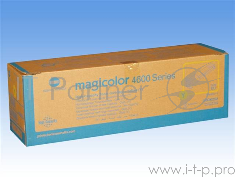 Тонер-картридж Konica-Minolta mc4650/4690MF/4695MF желтый 8K