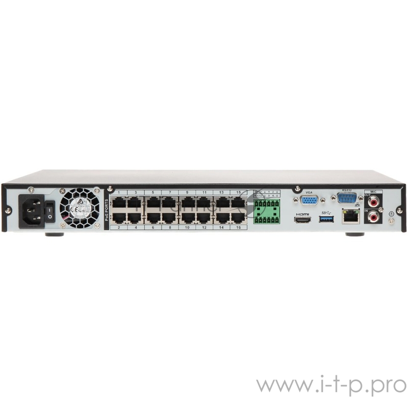 Видеорегистратор Dahua DHI-NVR4216-16P-4KS2/L