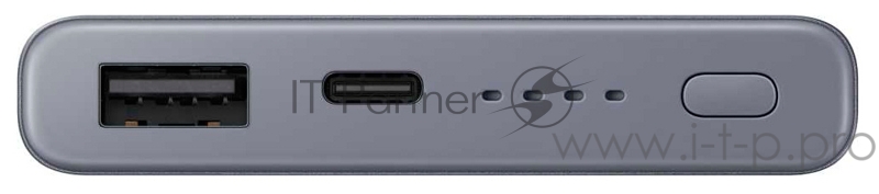 Мобильный аккумулятор Samsung EB-P3300 Li-Ion 10000mAh 2A+1.67A темно-серый 2xUSB