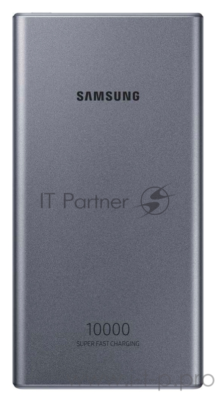 Мобильный аккумулятор Samsung EB-P3300 Li-Ion 10000mAh 2A+1.67A темно-серый 2xUSB