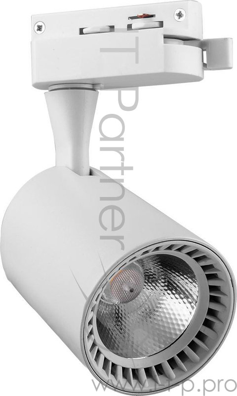 Светильник трековый светодиодный FERON 29513 на шинопровод 12W/1080 Lm/4000К, белый, 35 гр.,AL102