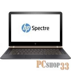 Ноутбук HP Spectre 13-af004ur, 13.3, Intel Core i7 8550U 1.8ГГц, 16Гб, 512Гб SSD, Intel HD Graphics 620, Windows 10, 2PQ02EA, темно-серый