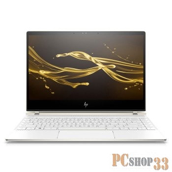 Ноутбук HP Spectre 13-af009ur, 13.3, Intel Core i7 8550U 1.8ГГц, 16Гб, 1Тб SSD, Intel HD Graphics 620, Windows 10, 2PT12EA, белый
