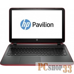 Ноутбук HP Pavilion 15-p209ur A10 5745M/6Gb/750Gb/DVD-RW/AMD Radeon R7 M260 2Gb/15.6/FHD (1920x1080)/Windows 8.1 64/red/WiFi/BT/Cam/2620mAh
