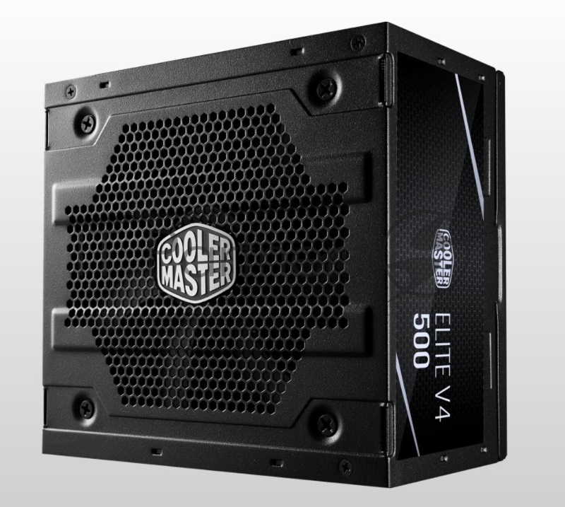 Блок питания Cooler Master Elite V4, 500W, ATX, 120mm, APFC, 80 Plus, ErP 2014