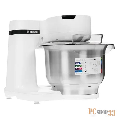 Кухонный комбайн Bosch MUMS2EW00 серебристый